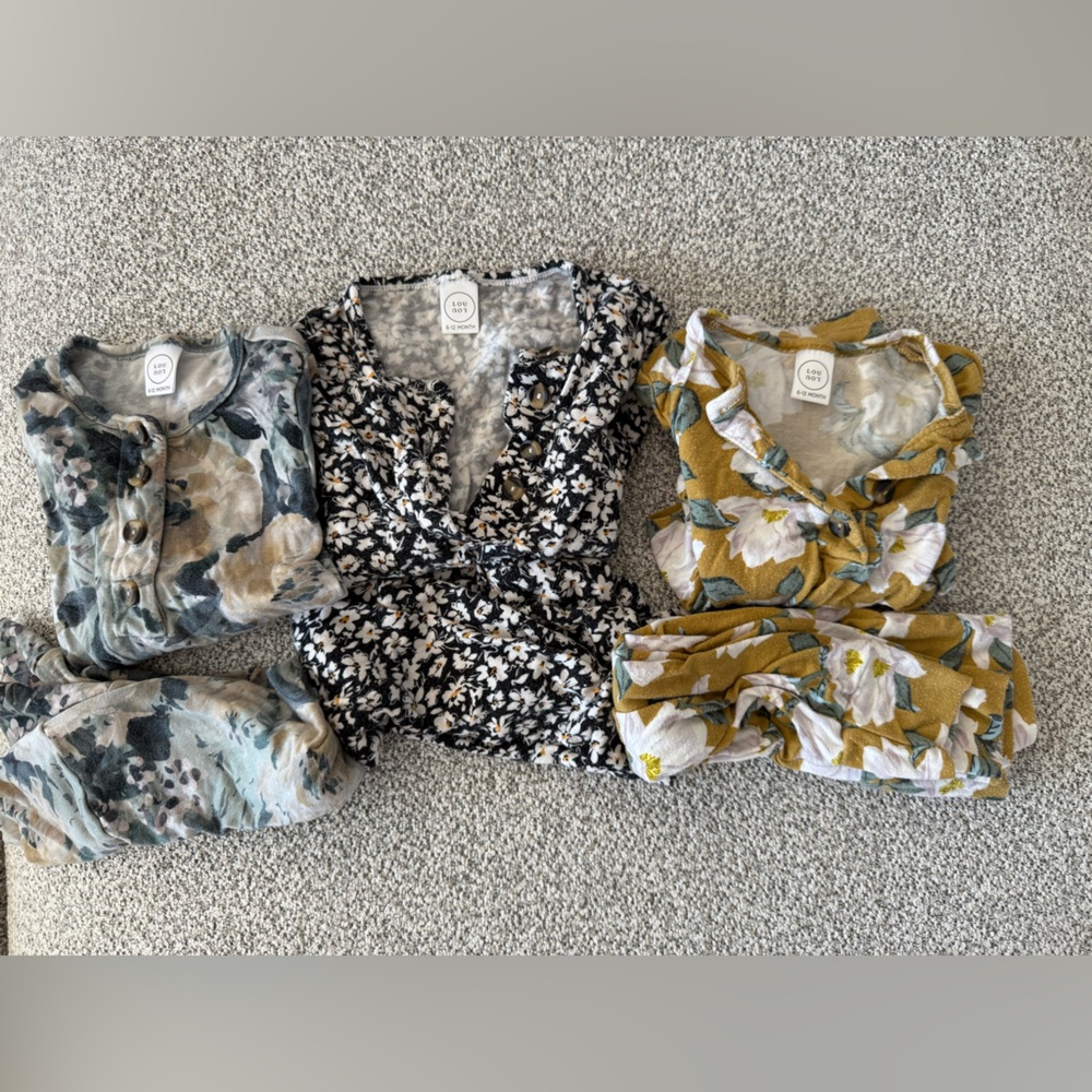 Lou Lou & Company top + bottoms set of 3